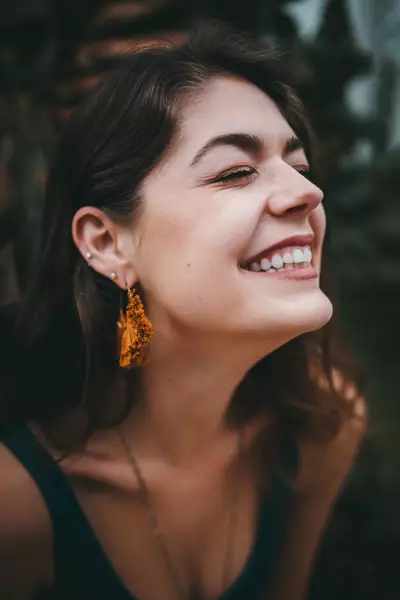 Mulher sorrindo