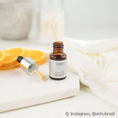 Produto Liftactiv AOX Concentrate em destaque, mostrando seus beneficios antioxidantes