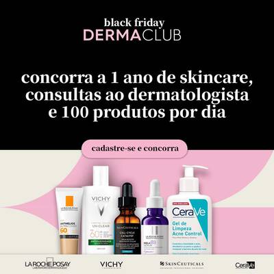Banner da promocao de Black Friday 2024 do Dermaclub