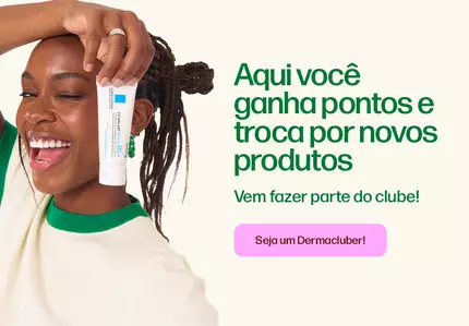 Ganhe pontos no Dermaclub e troque por produtos de skincare