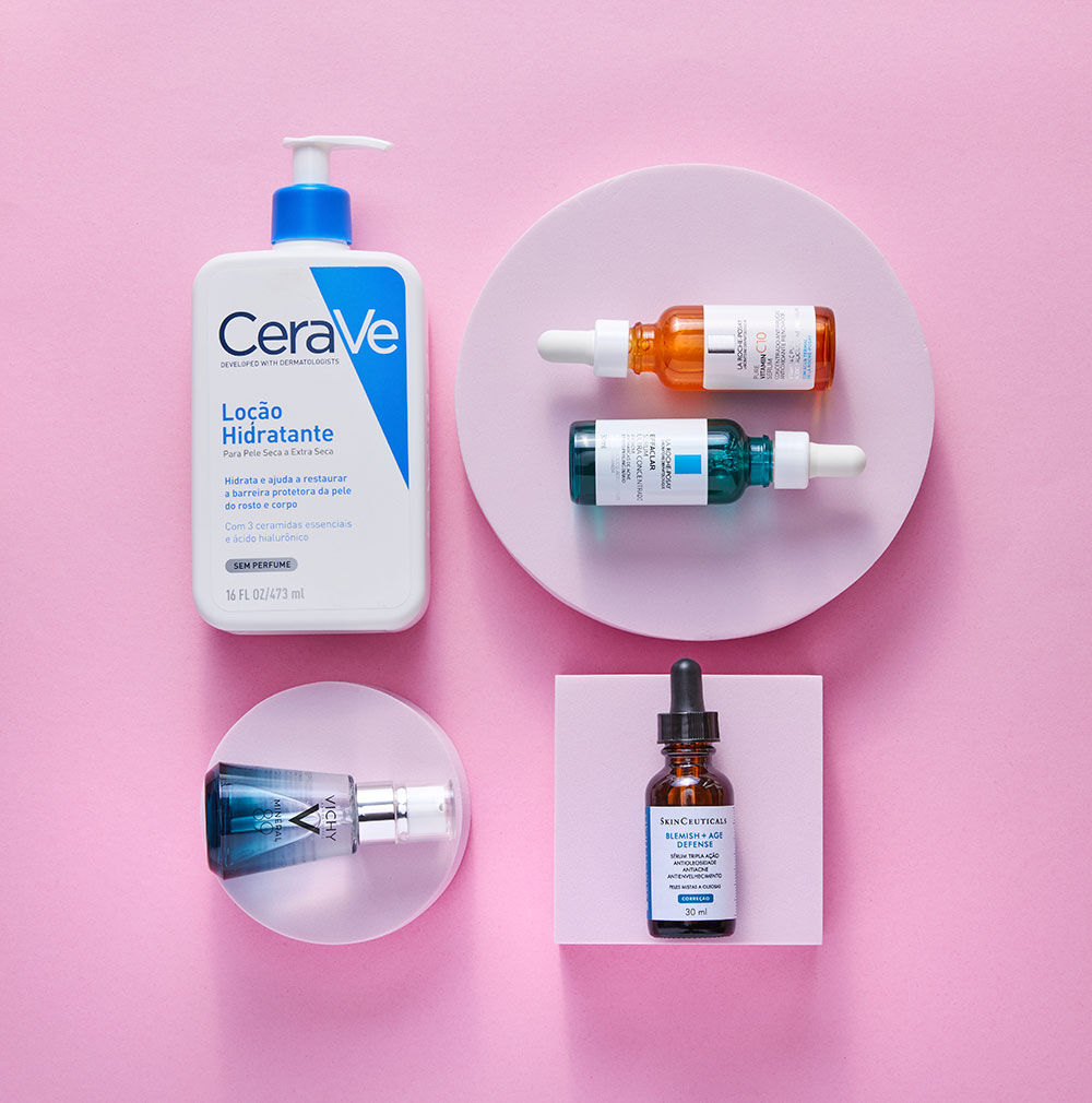 Produtos para compra e resgate no Dermaclub