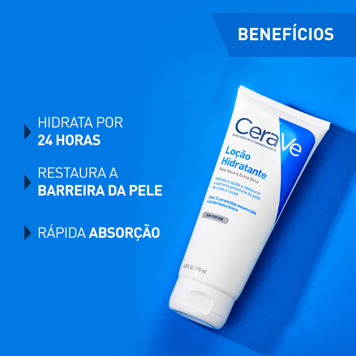 Locao Hidratante CeraVe para Pele Seca a Extra Seca