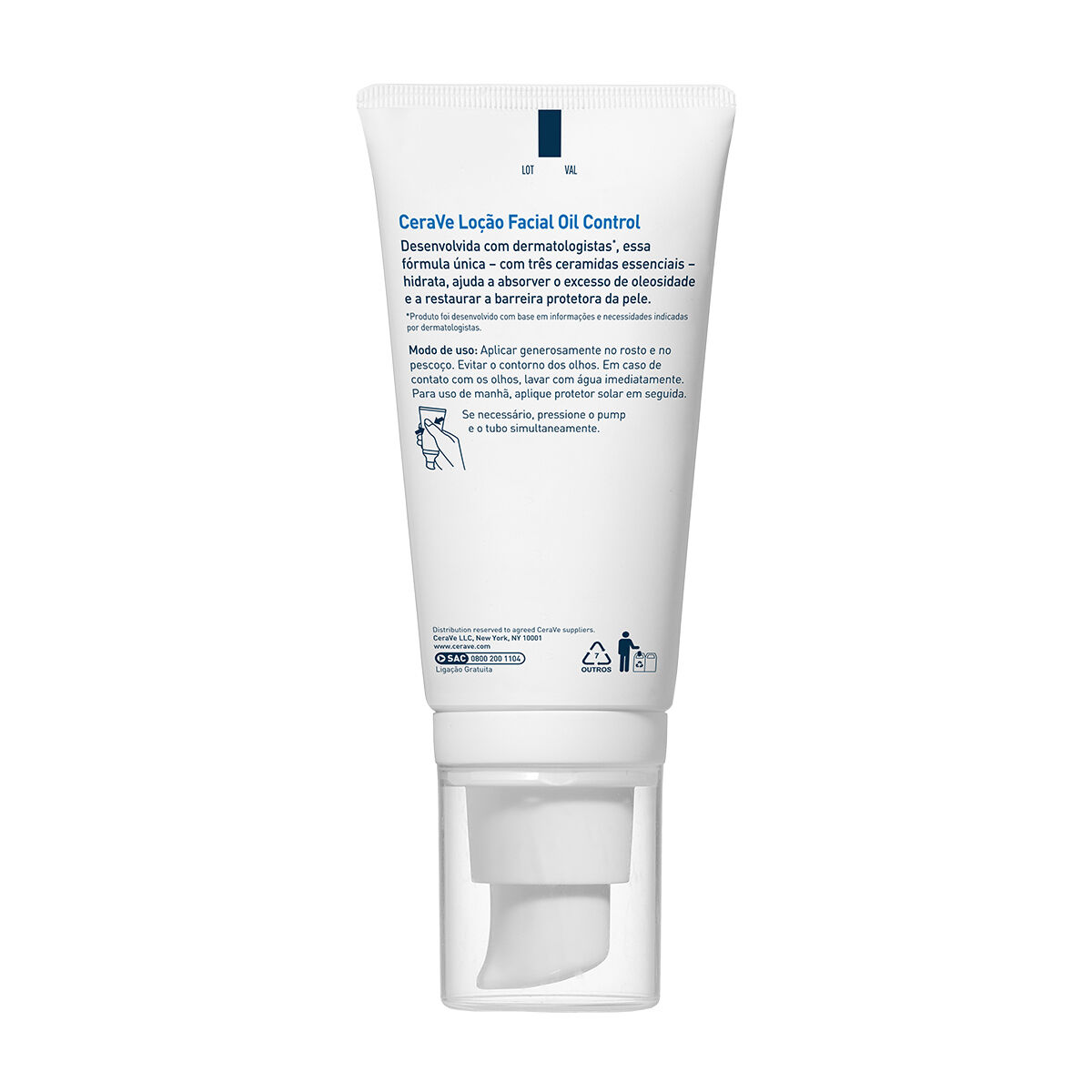 CERAVE LOCAO FACIAL HIDRATANTE OIL CONTROL 52g