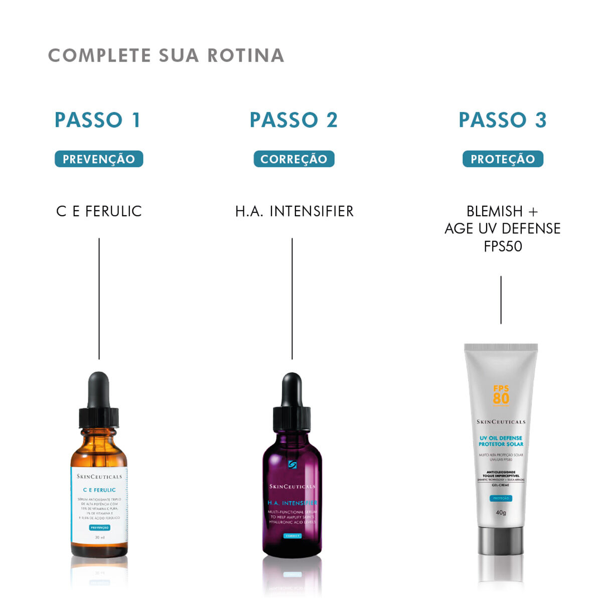 SERUM CORRETOR REJUVENESCEDOR FACIAL H.A. INTENSIFIER SKINCEUTICALS