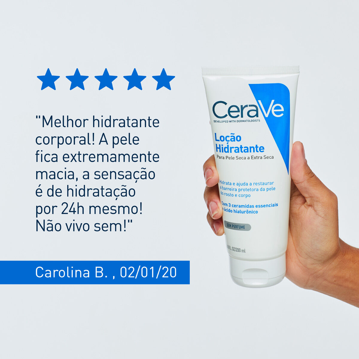 Locao Hidratante CeraVe para Pele Seca a Extra Seca