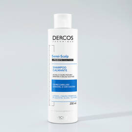 DERCOS SENSI-SCALP: SHAMPOO LIMPEZA CALMANTE - 200ML | VICHY