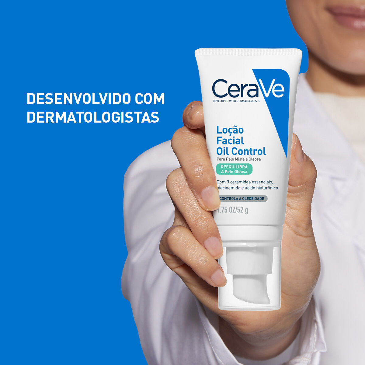 CERAVE LOCAO FACIAL HIDRATANTE OIL CONTROL 52g