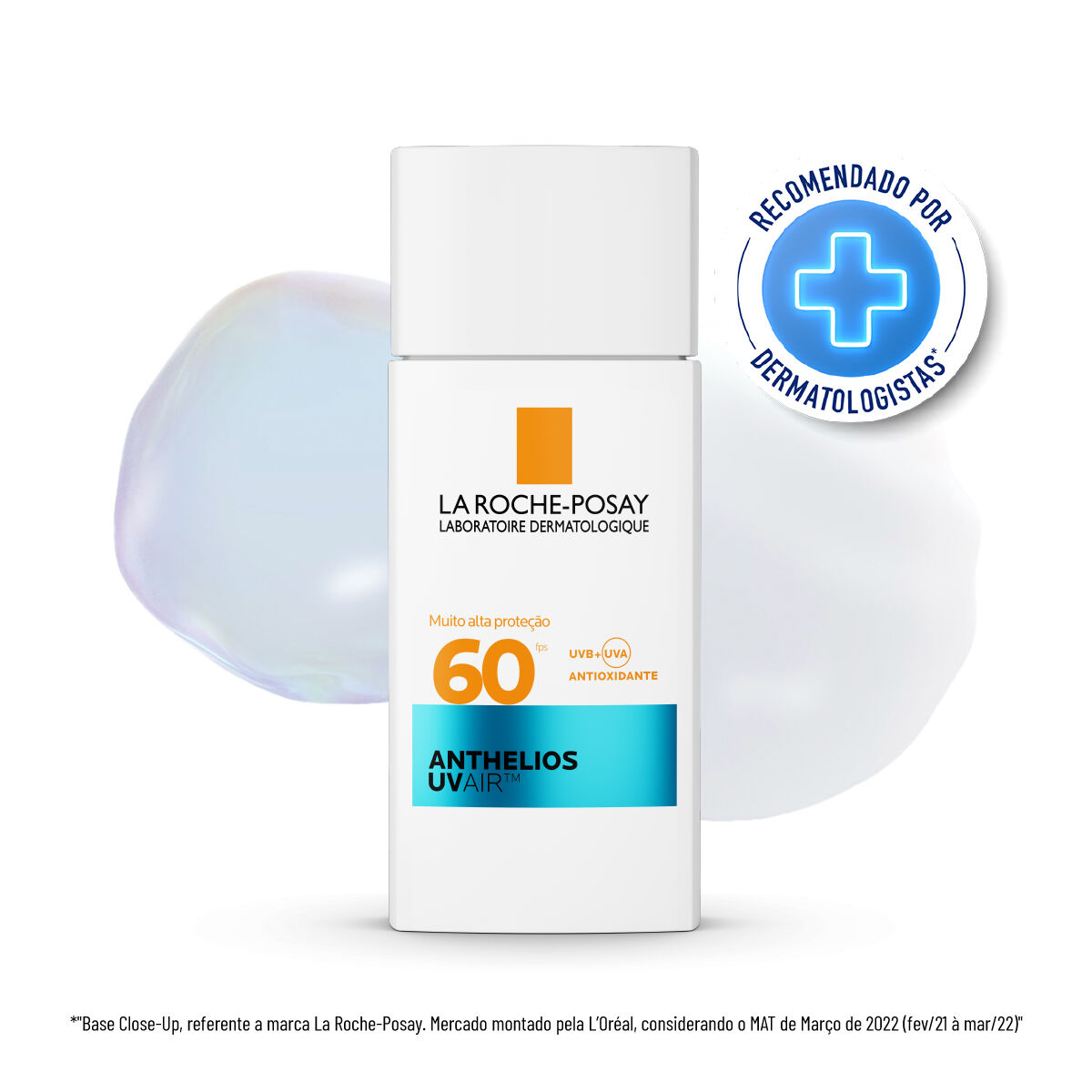 LA ROCHE-POSAY ANTHELIOS UVAIR SEM COR FPS 60 45ml