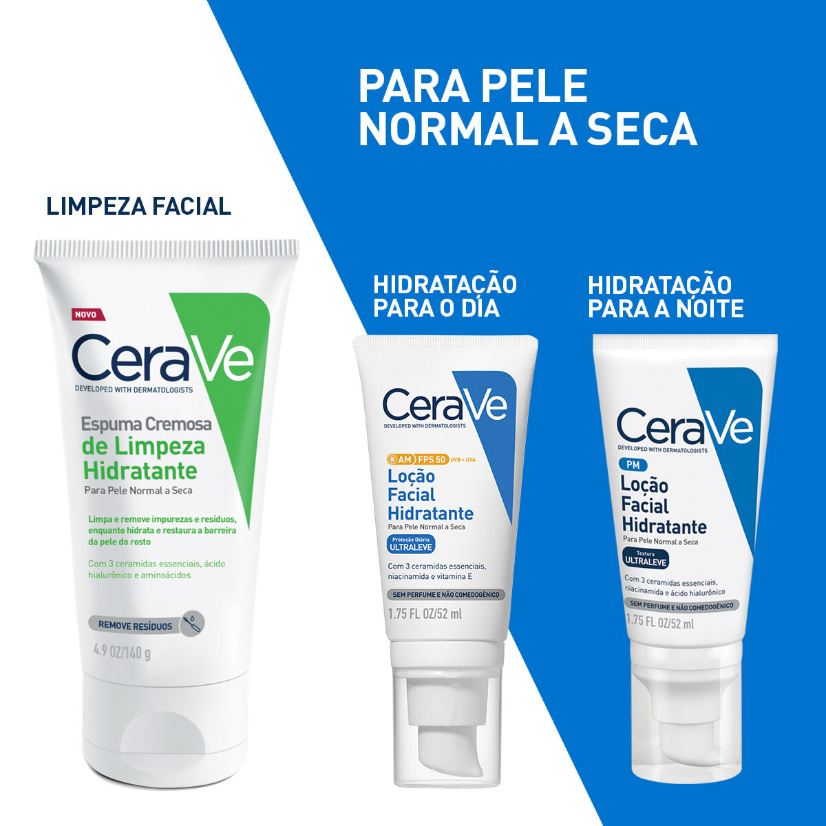 CERAVE LOCAO FACIAL HIDRATANTE FPS50 52ml
