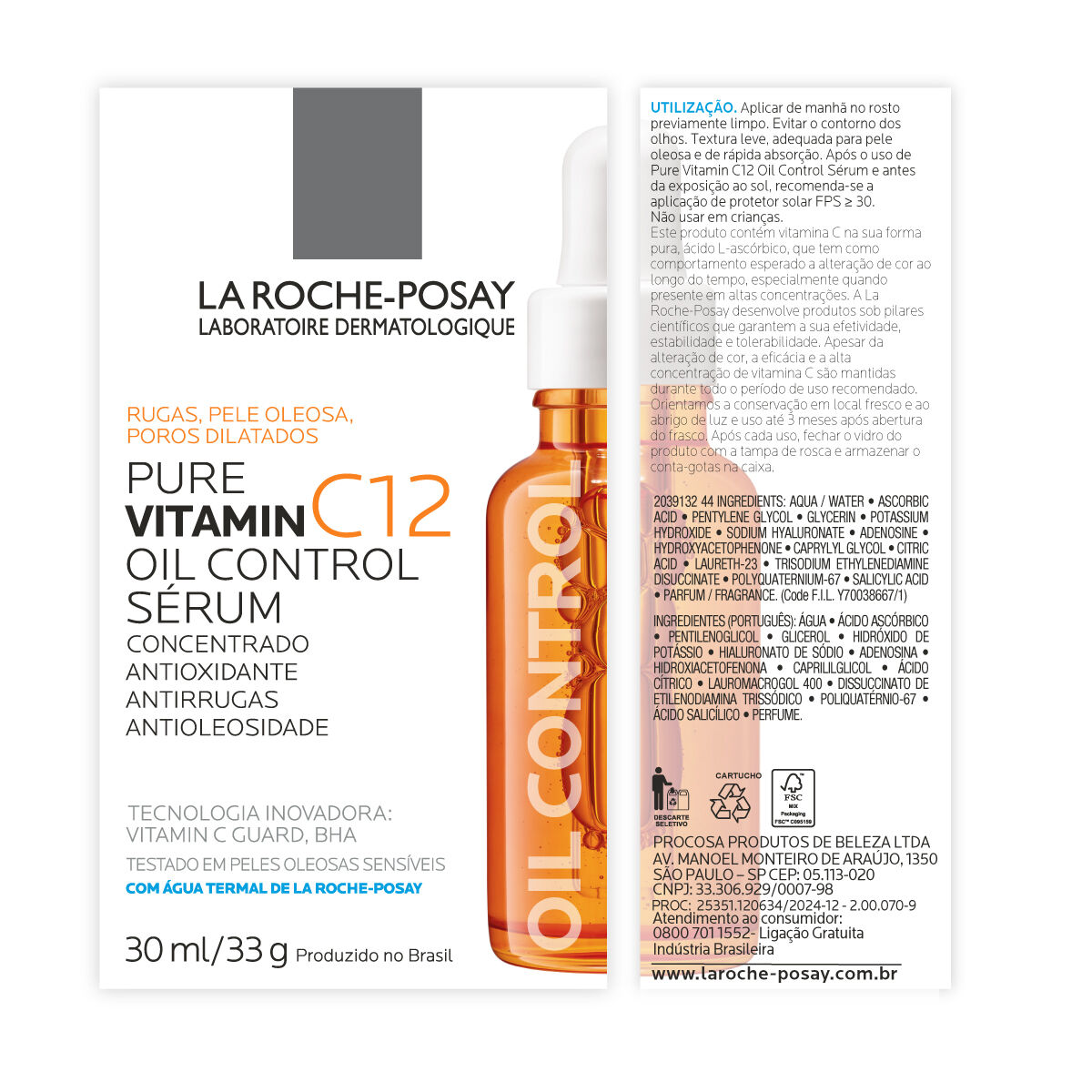 Pure Vitamin C12 Oil Control