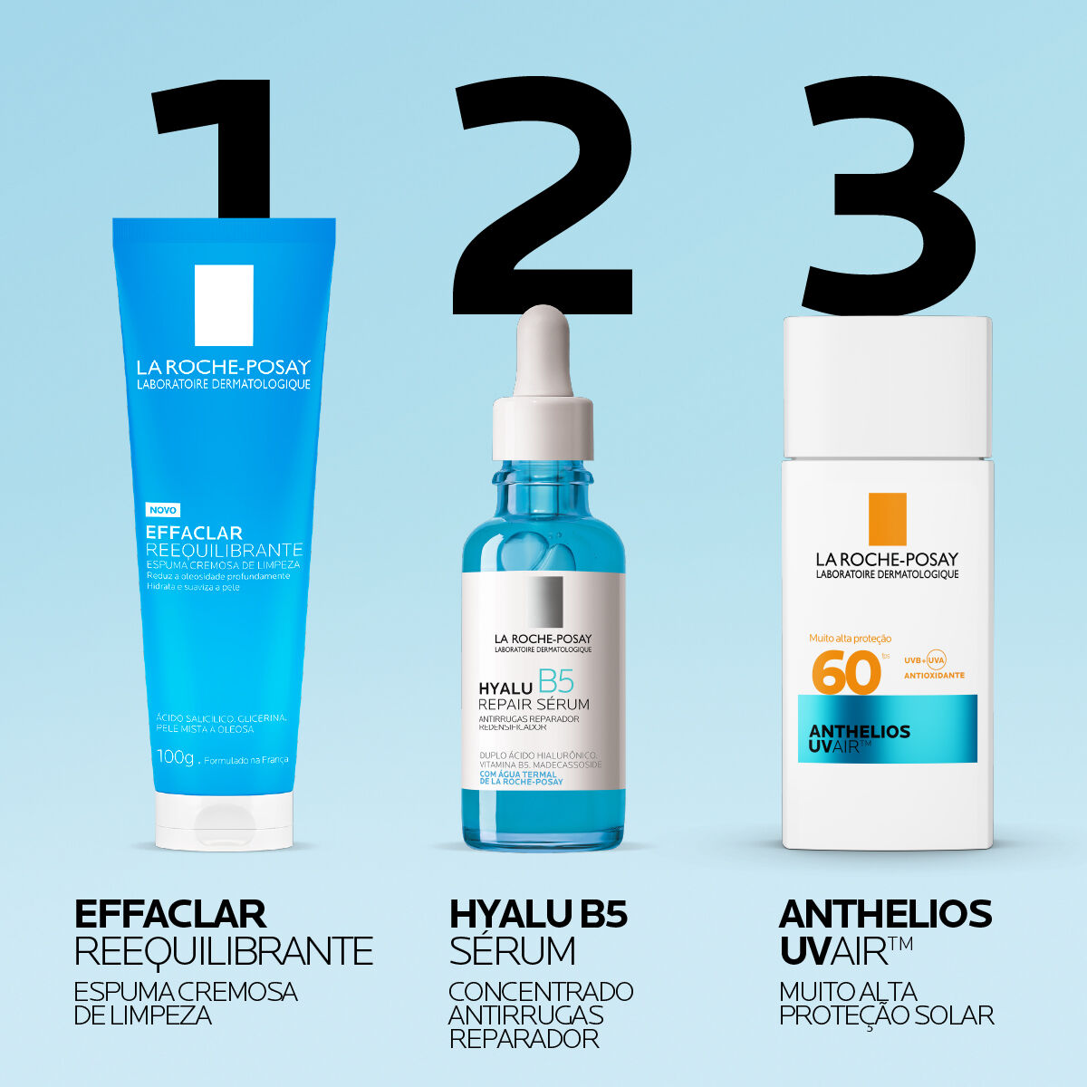 LA ROCHE-POSAY ANTHELIOS UVAIR SEM COR FPS 60 45ml