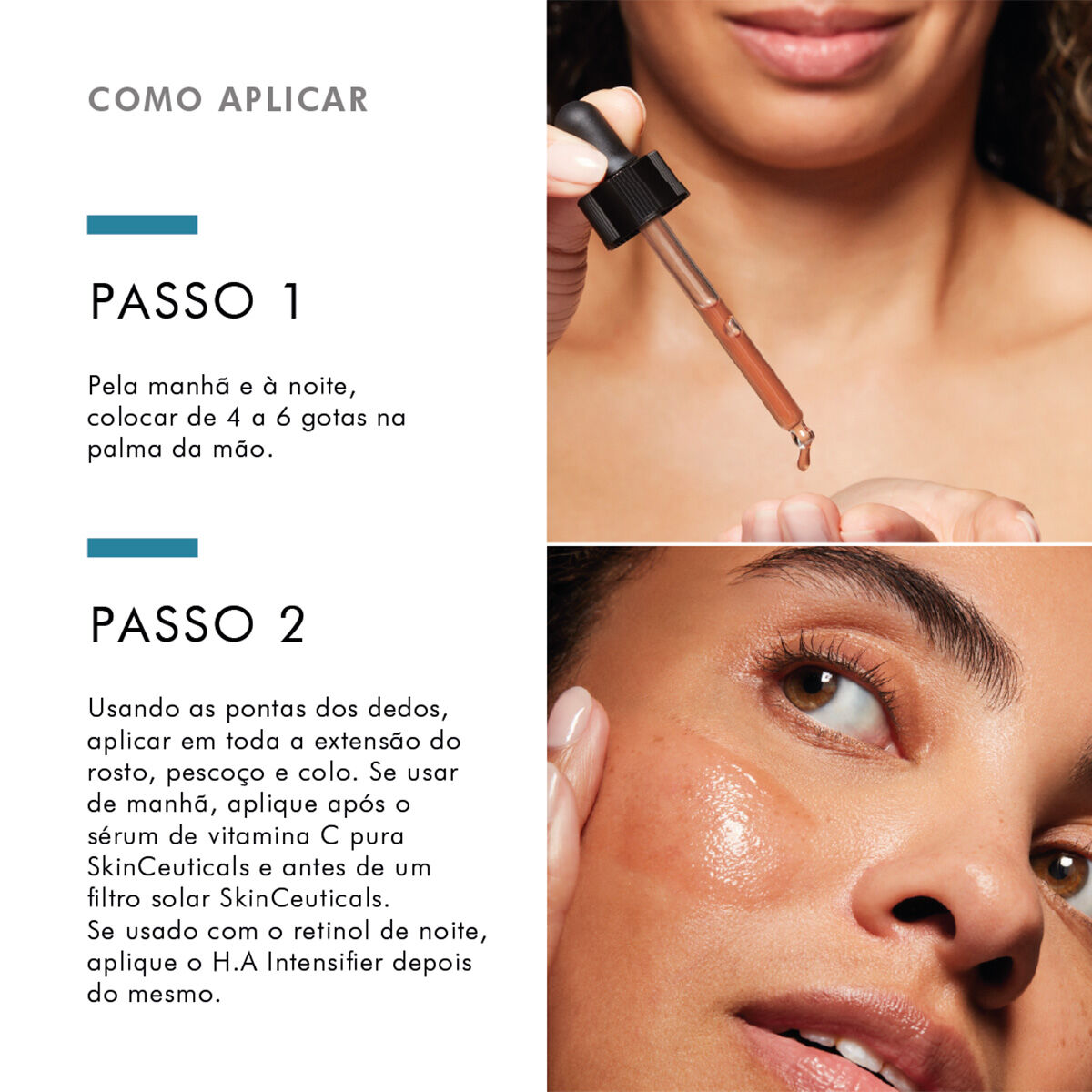 SERUM CORRETOR REJUVENESCEDOR FACIAL H.A. INTENSIFIER SKINCEUTICALS