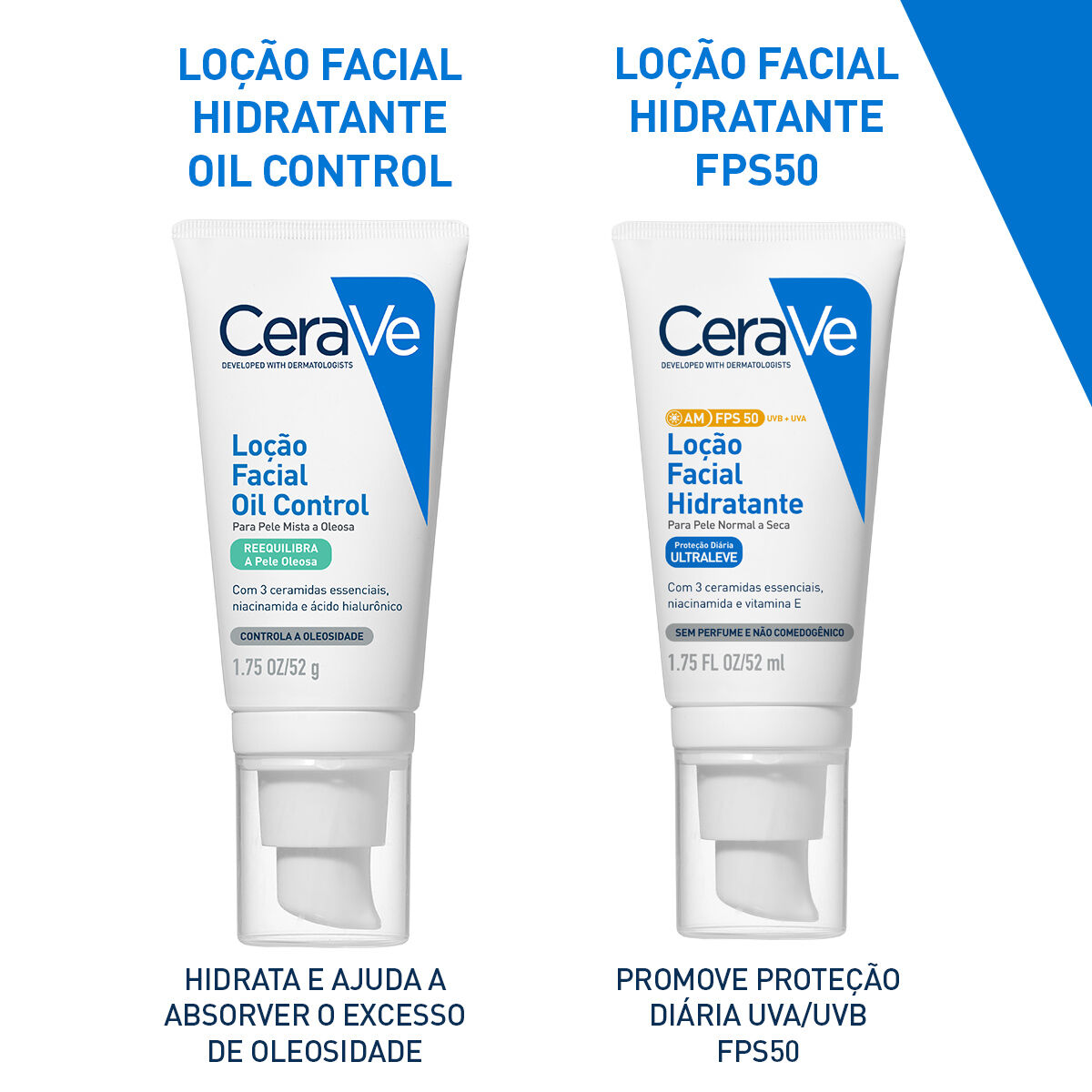 CERAVE LOCAO FACIAL HIDRATANTE OIL CONTROL 52g