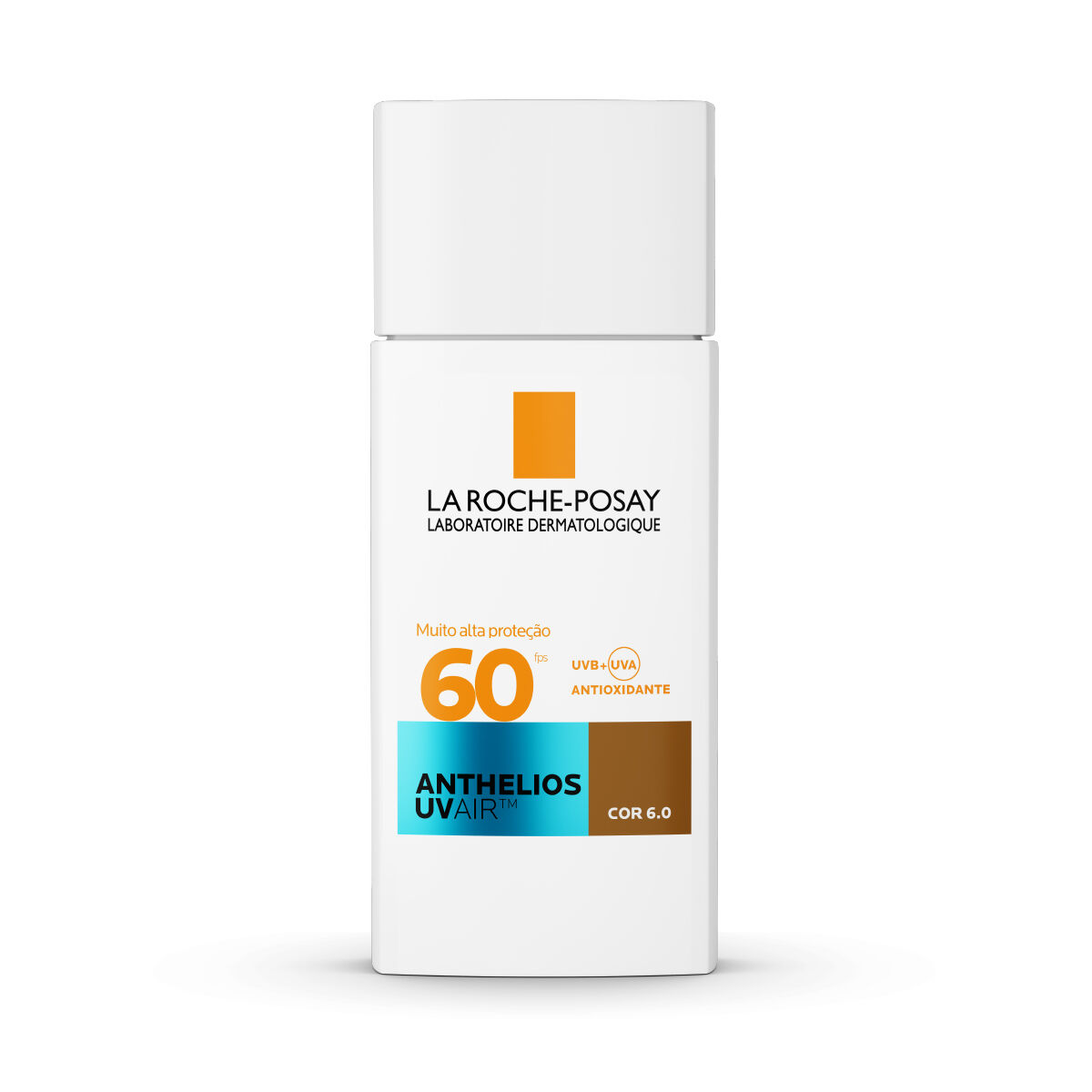 LA ROCHE-POSAY PROTETOR SOLAR FACIAL COR 6.0 ANTHELIOS UVAIR FPS 60