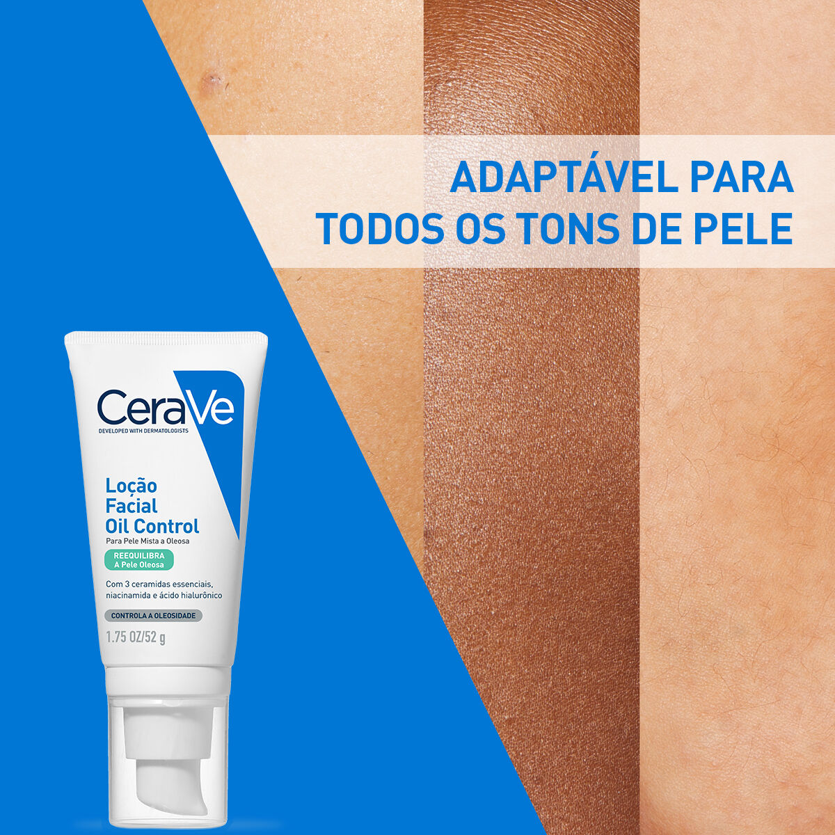 CERAVE LOCAO FACIAL HIDRATANTE OIL CONTROL 52g