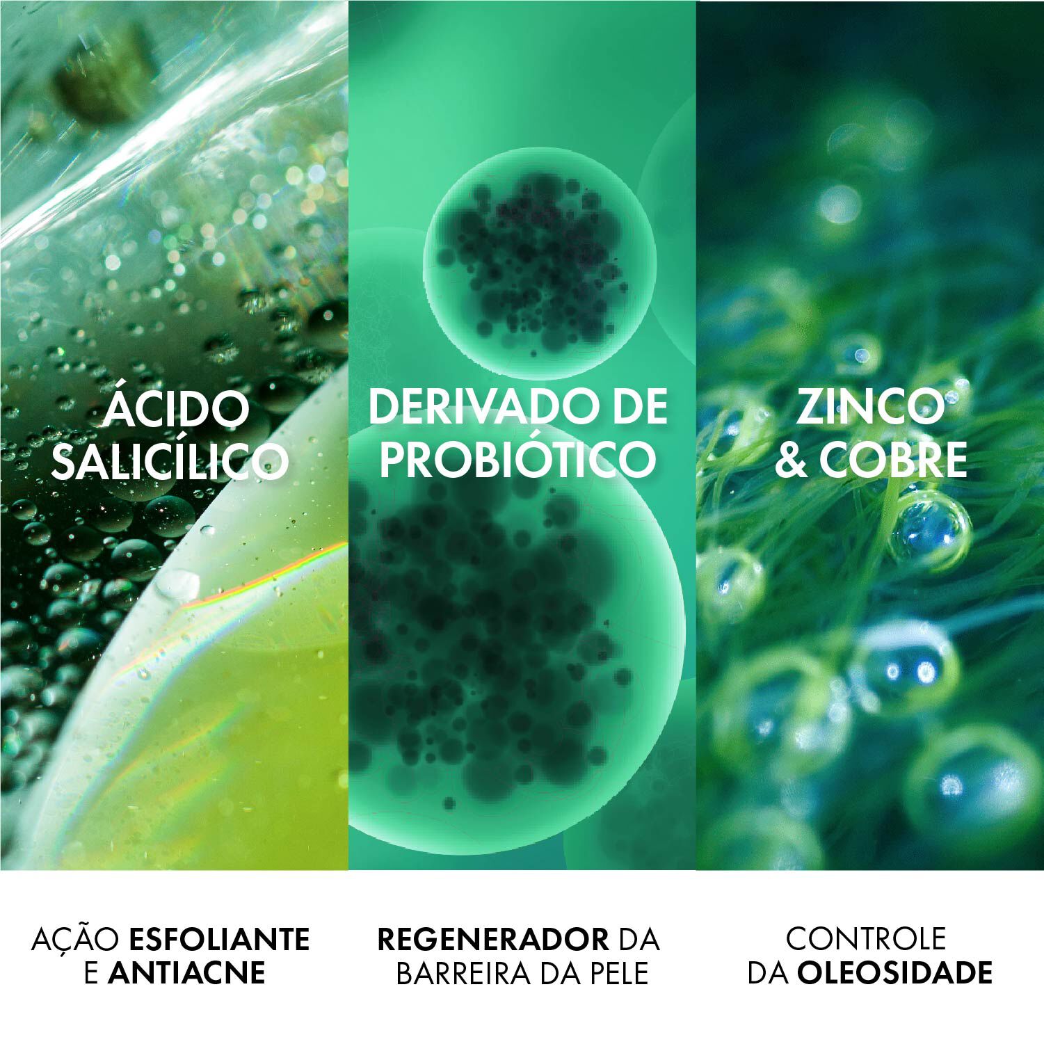 GEL DE LIMPEZA ANTIACNE COM ACIDO SALICILICO PHYTOSOLUTION VICHY NORMADERM