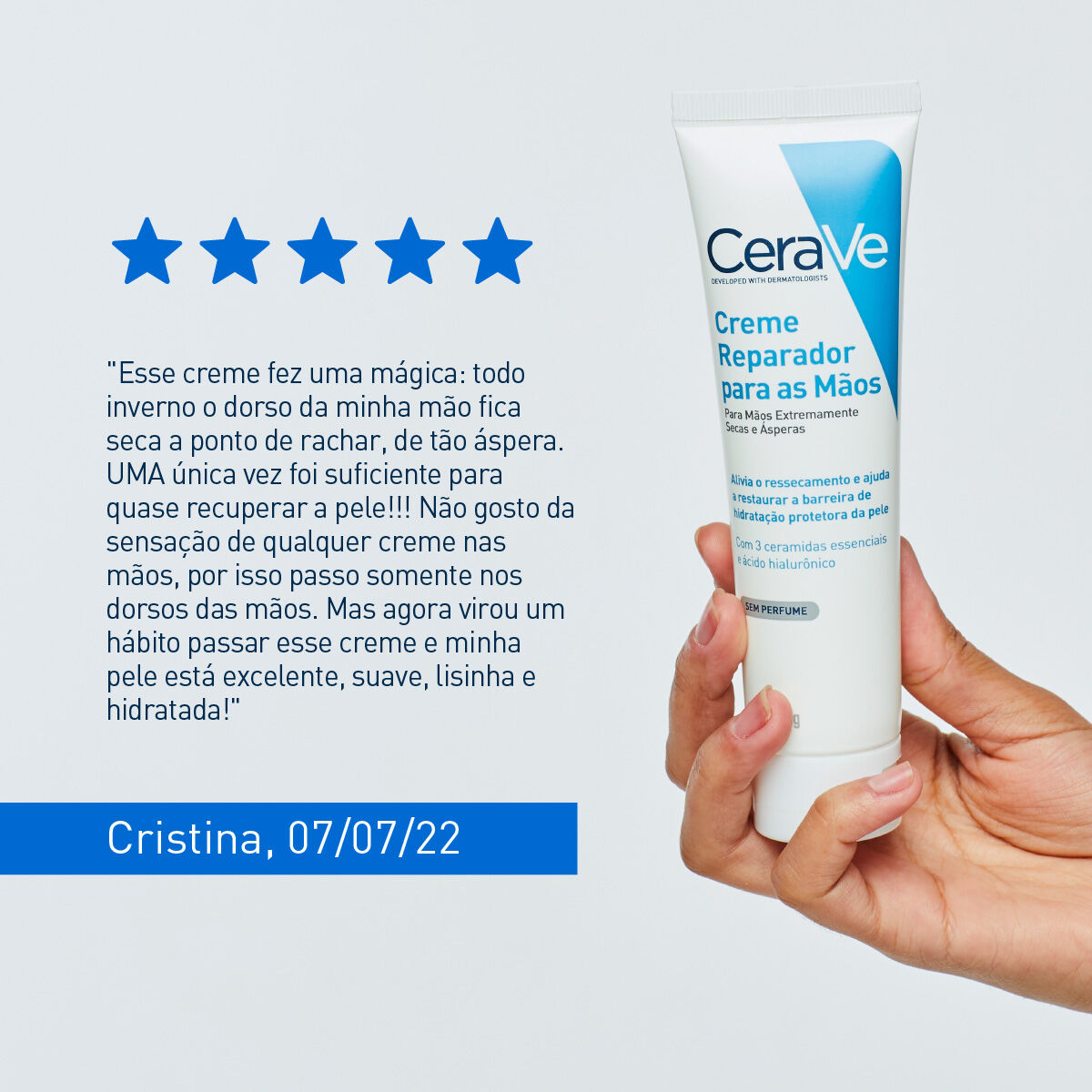 Avaliacao do Creme Reparador da CeraVe
