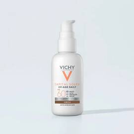 PROTETOR SOLAR FACIAL VICHY UV-AGE DAILY AQUA-FLUIDO ANTI-IDADE FPS60 40G