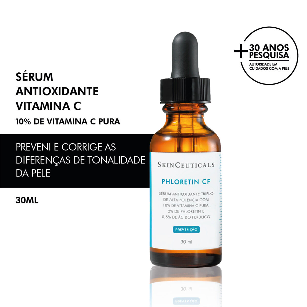 SERUM ANTIOXIDANTE COM VITAMINA C PHLORETIN CF