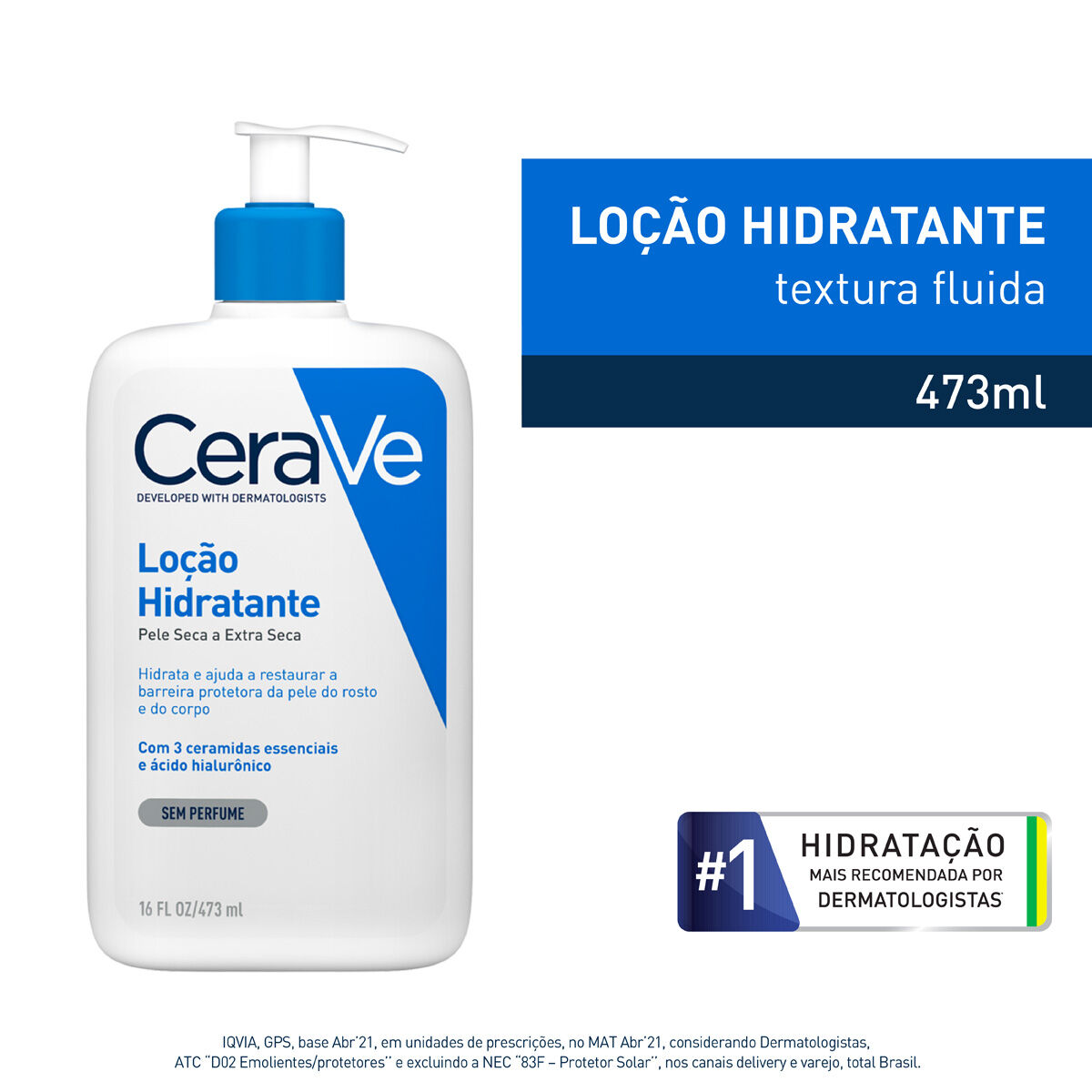 Hidratante 473ml de CeraVe