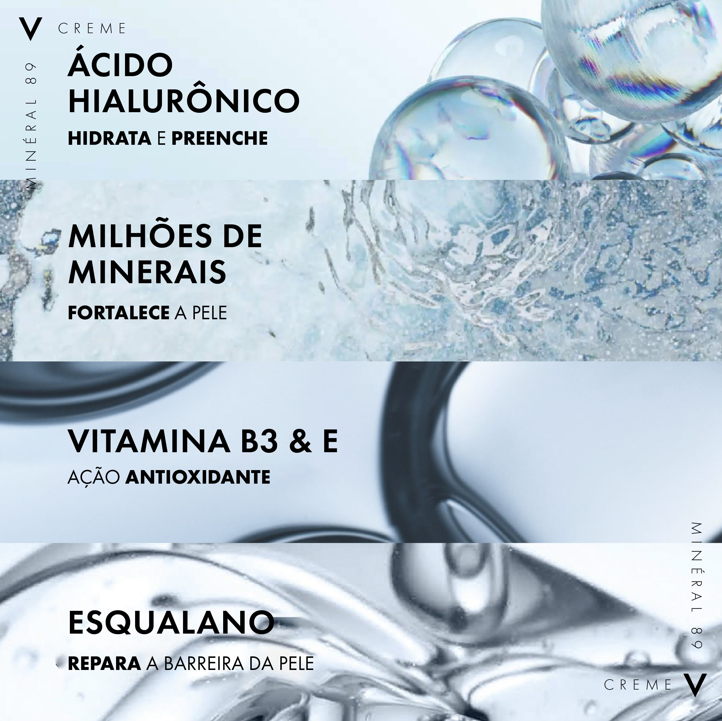 MINERAL 89 CREME HIDRATANTE FORTALECEDOR 72H - 40ML