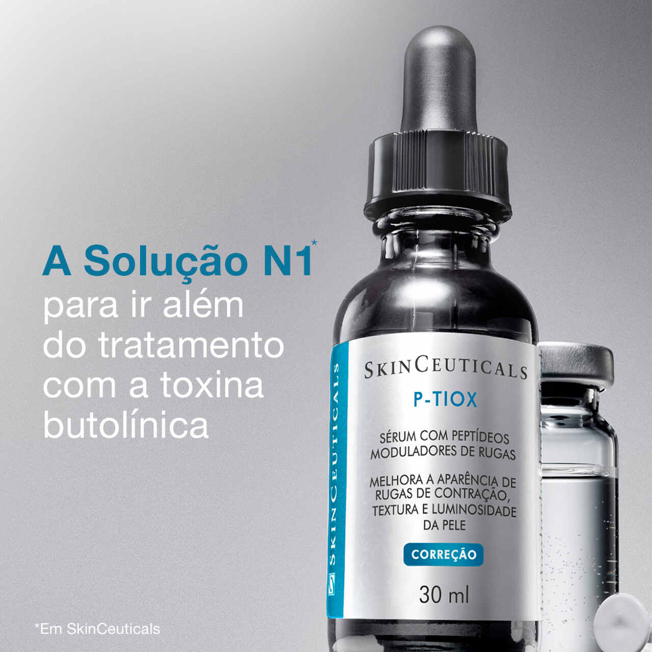Sérum Facial P-TIOX da Skinceuticals para ir além da toxina butolínica