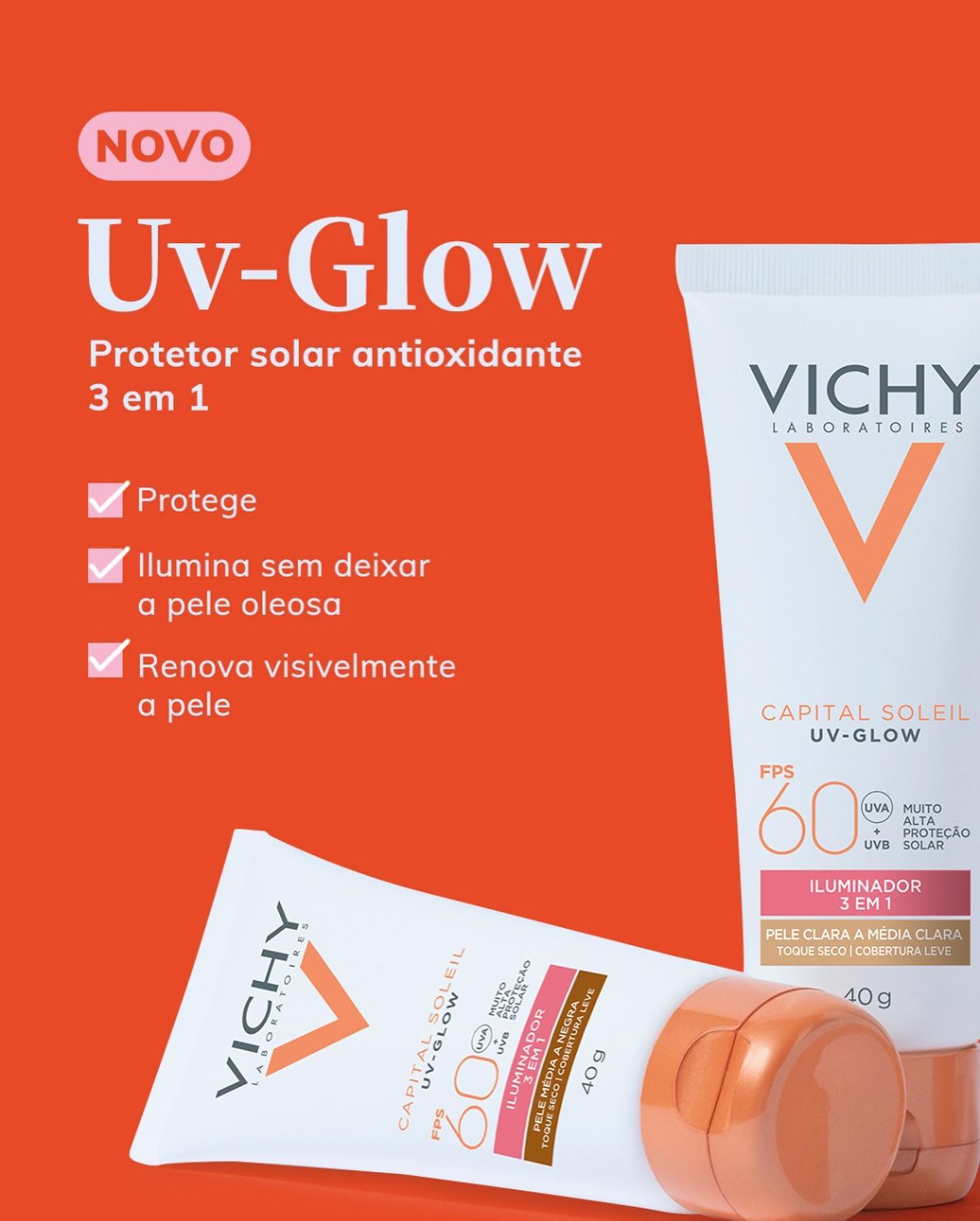 Protetor solar Vichy