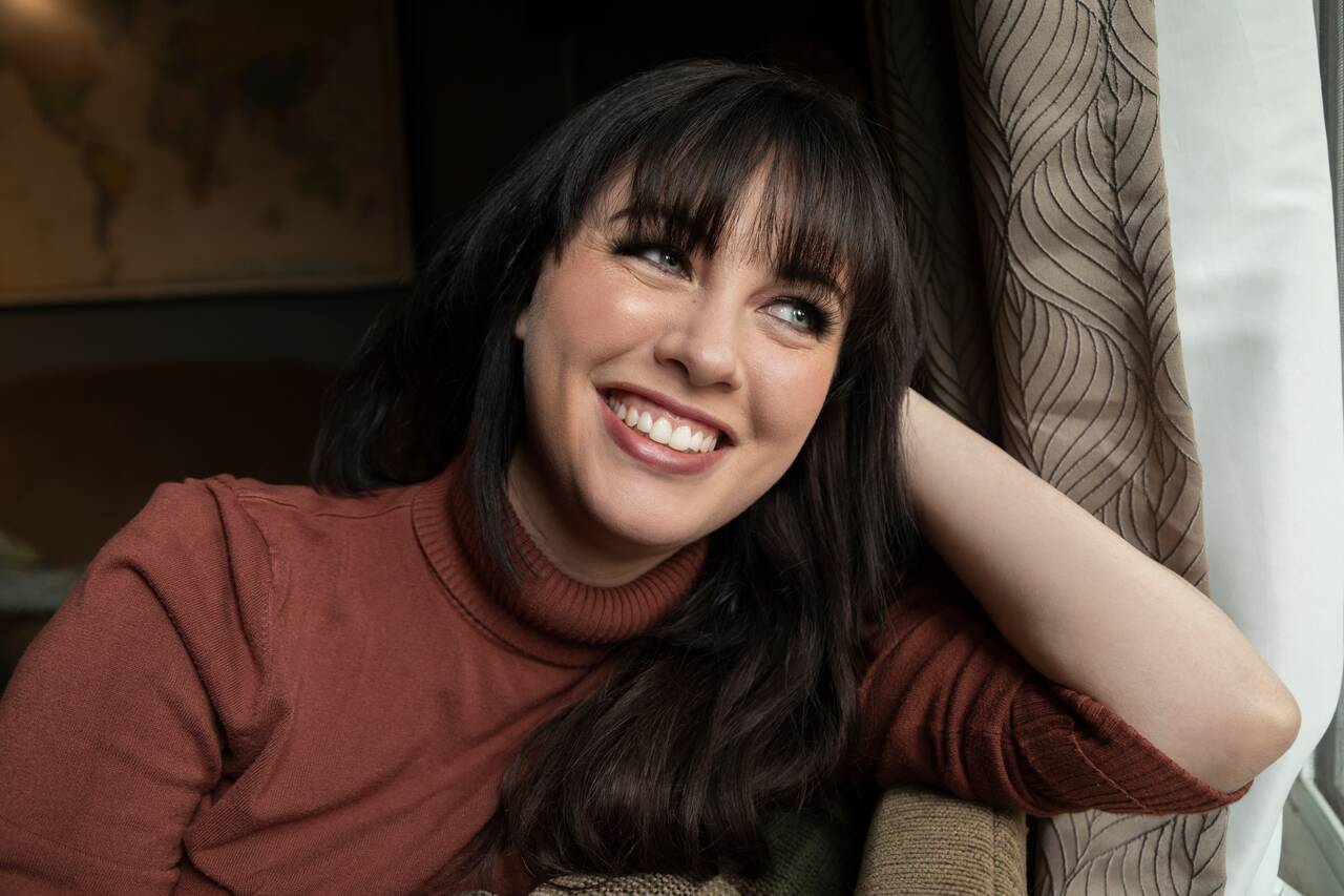 Franja mulher sorrindo