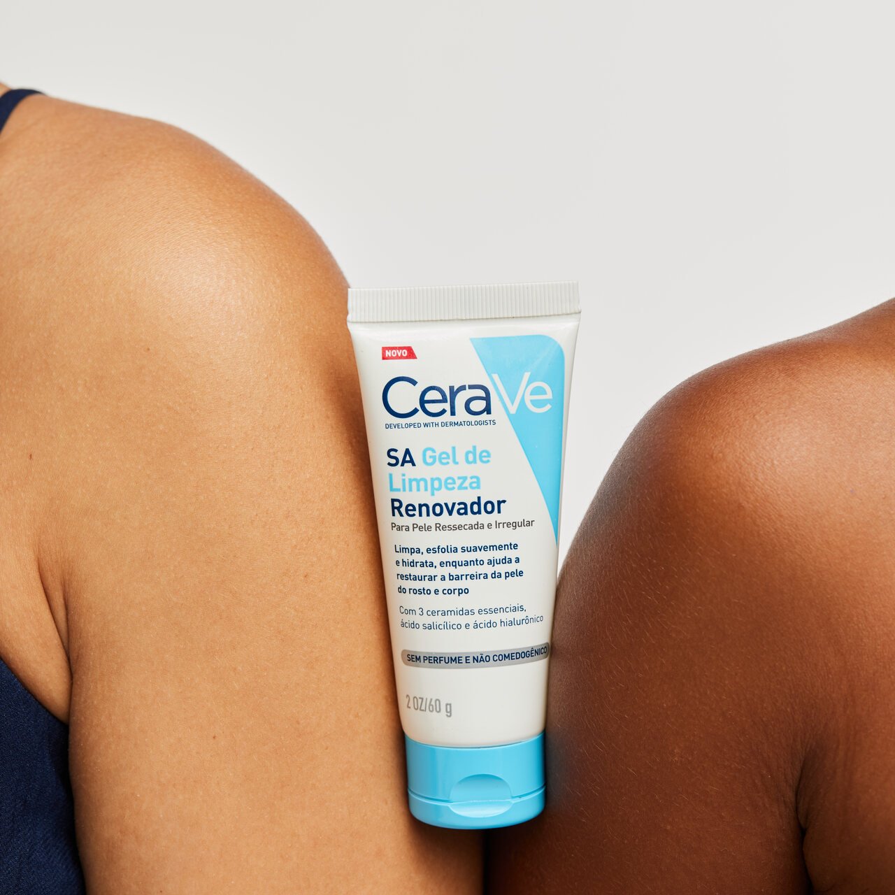 Cerave Gel de limpeza renovador para queratose pilar