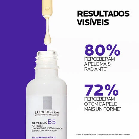 Sérum com ácido glicólico da La Roche-Posay