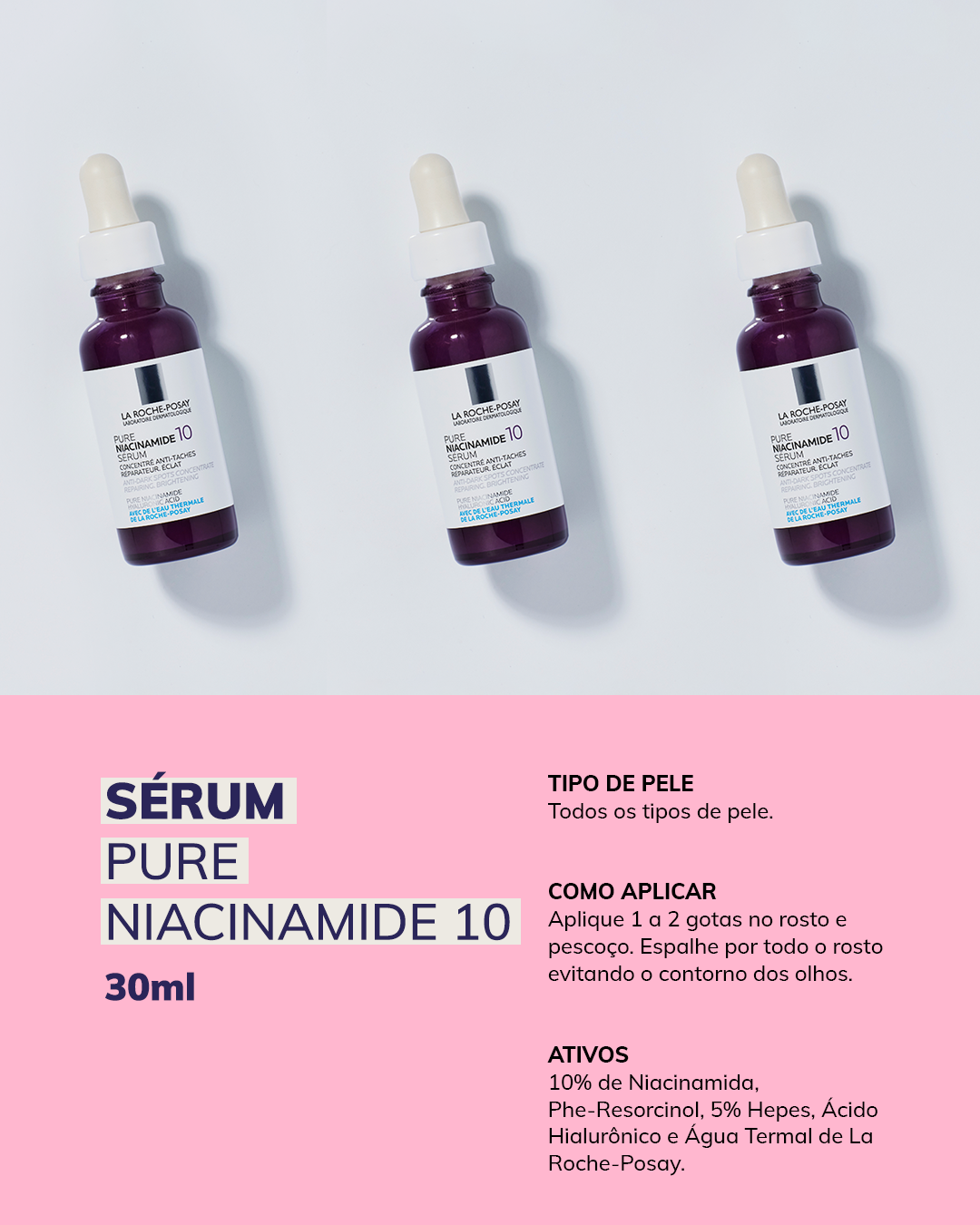 Sérum Pure Niacinamida La Roche Posay