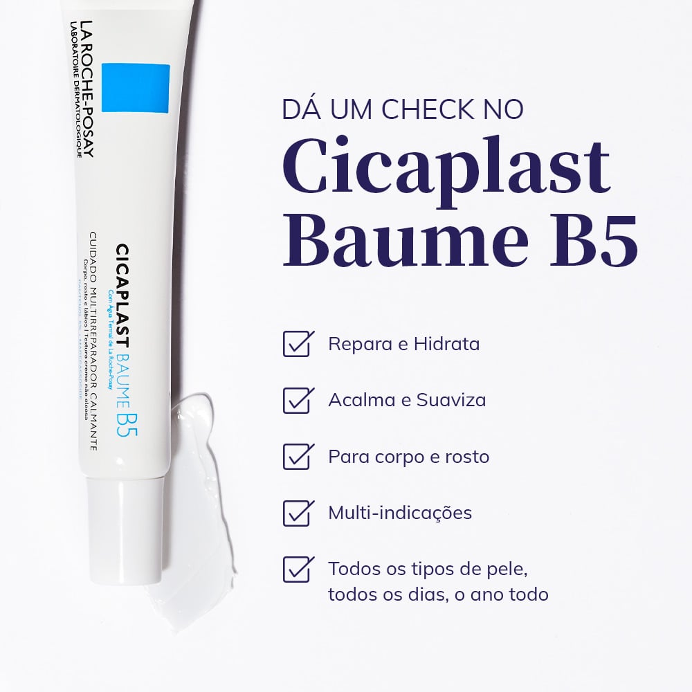 Creme para pele ressecada Cicaplast Baume B5+ da La Roche-Posay