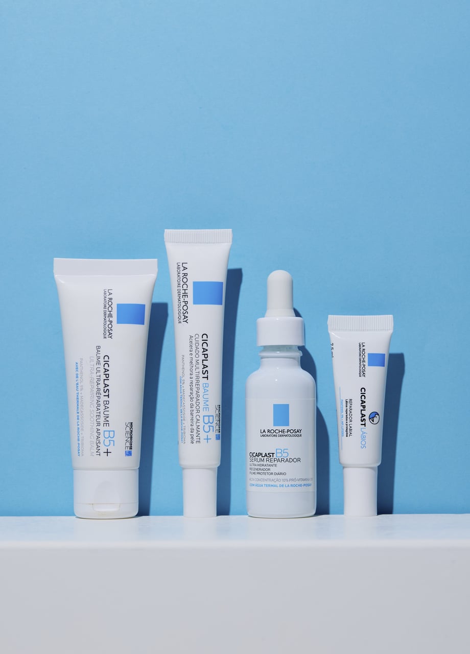Produtos da linha Cicaplast, da La Roche-Posay Produtos da linha Cicaplast, da La Roche-Posay
