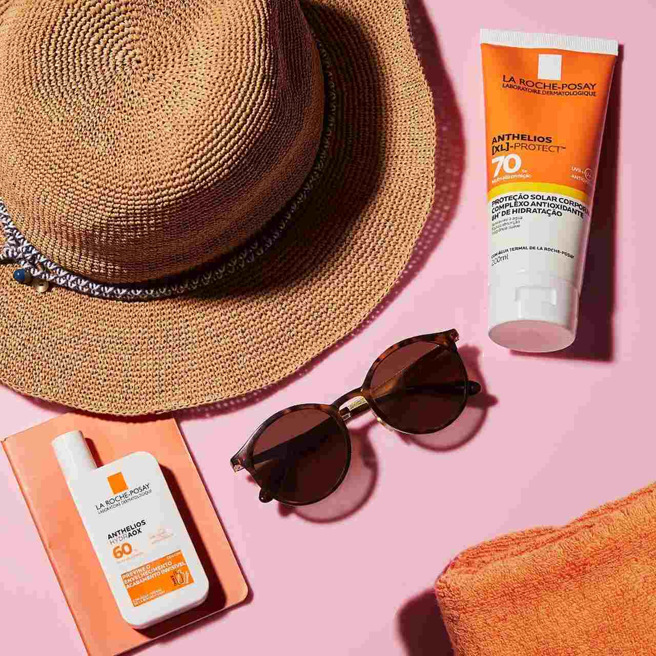 Protetor solar corporal da La Roche-Posay para pessoas com vitiligo