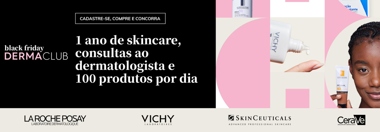 Banner Dermaclub, seu clube de vantagens 