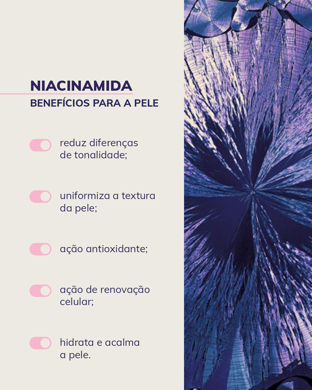 benefícios da niacinamida