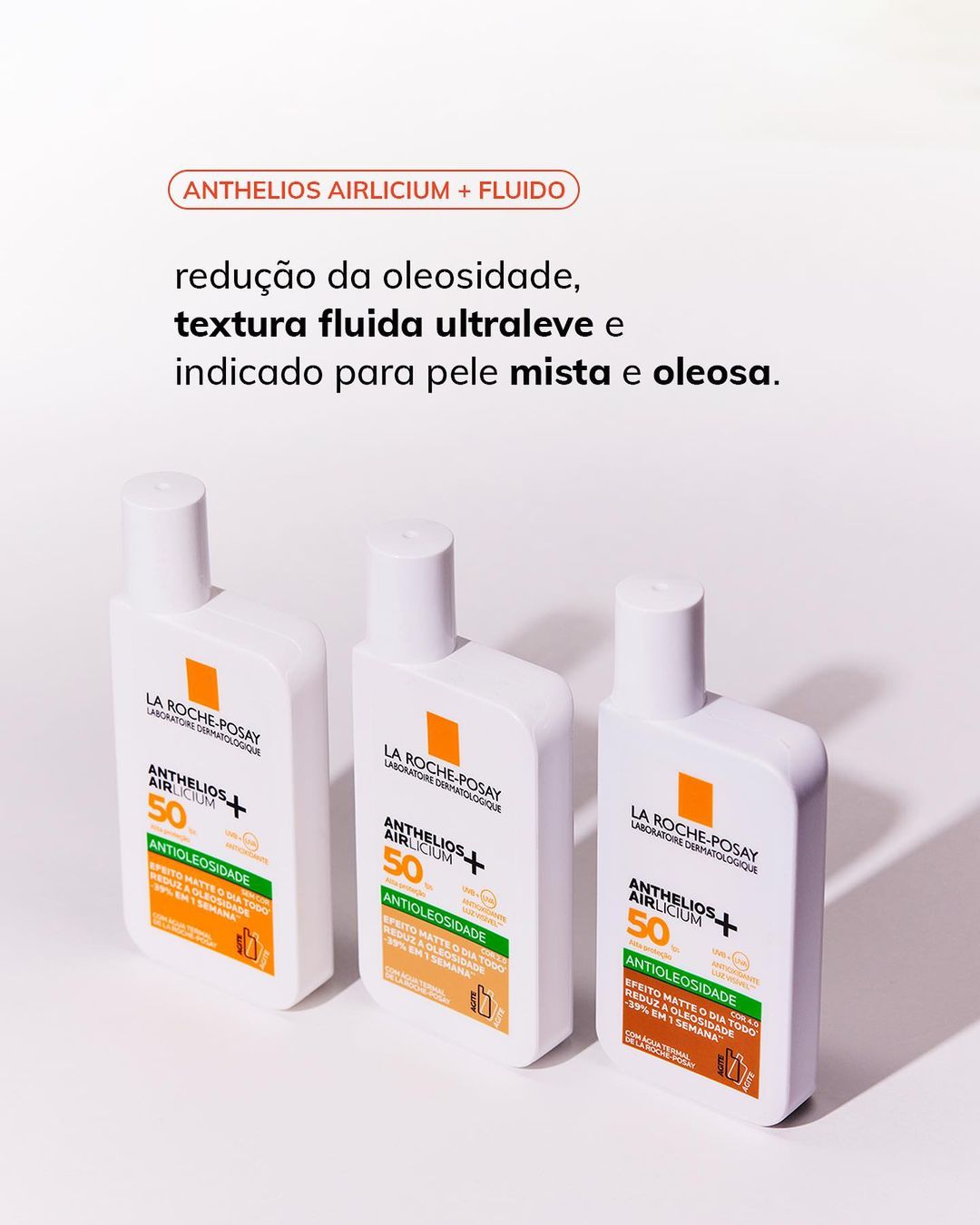 protetores solares para pele oleosa no rosto de La Roche-Posay protetores solares para pele oleosa no rosto de La Roche-Posay