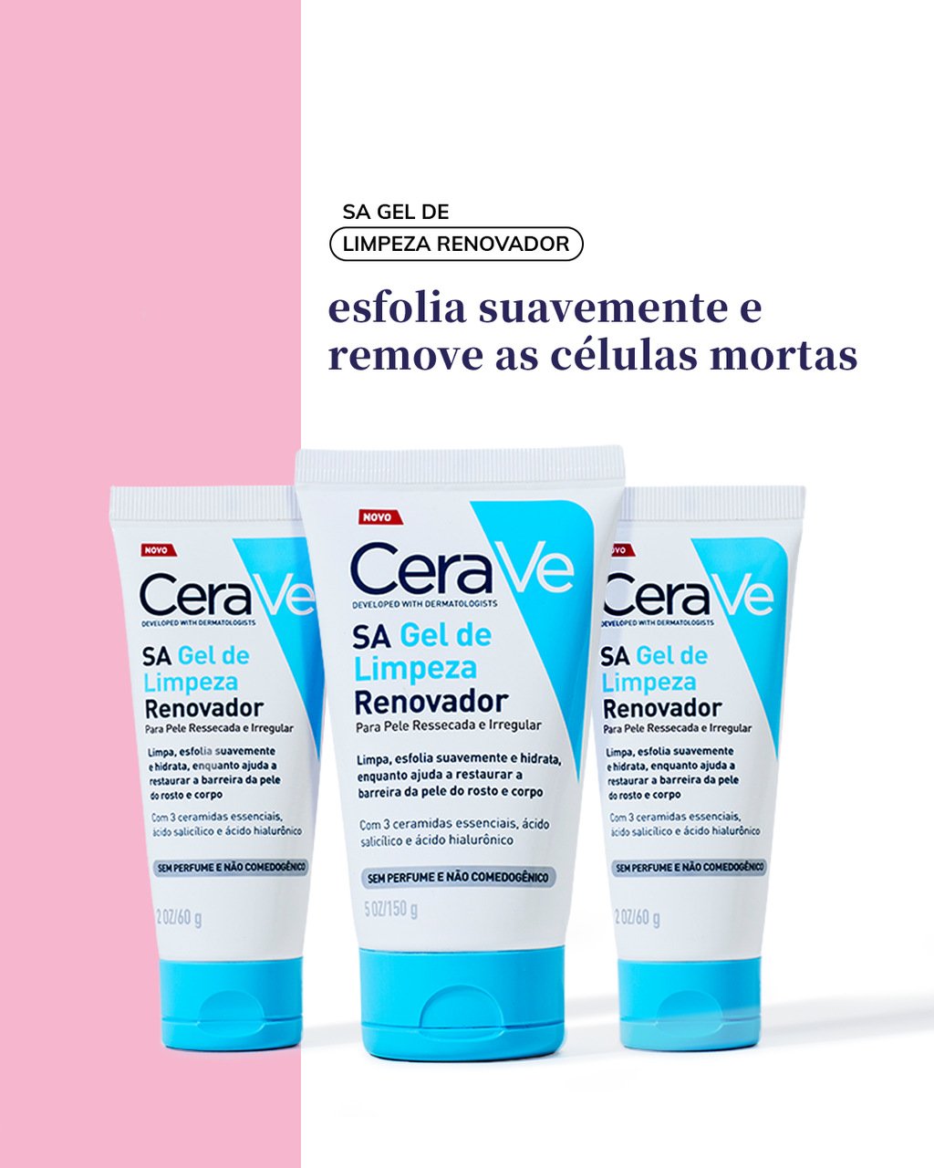 Gel de Limpeza Renovador da CeraVe