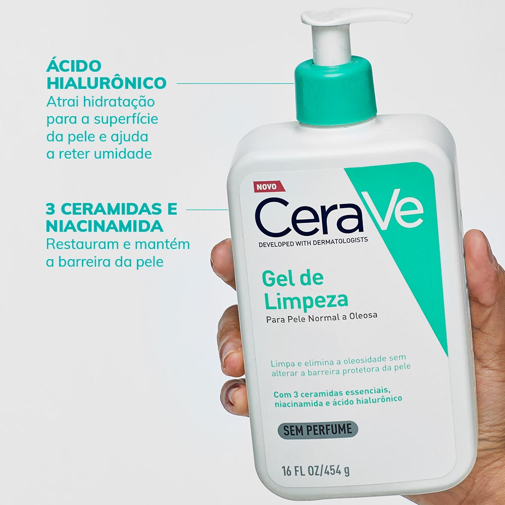 gel de limpeza para peles maduras