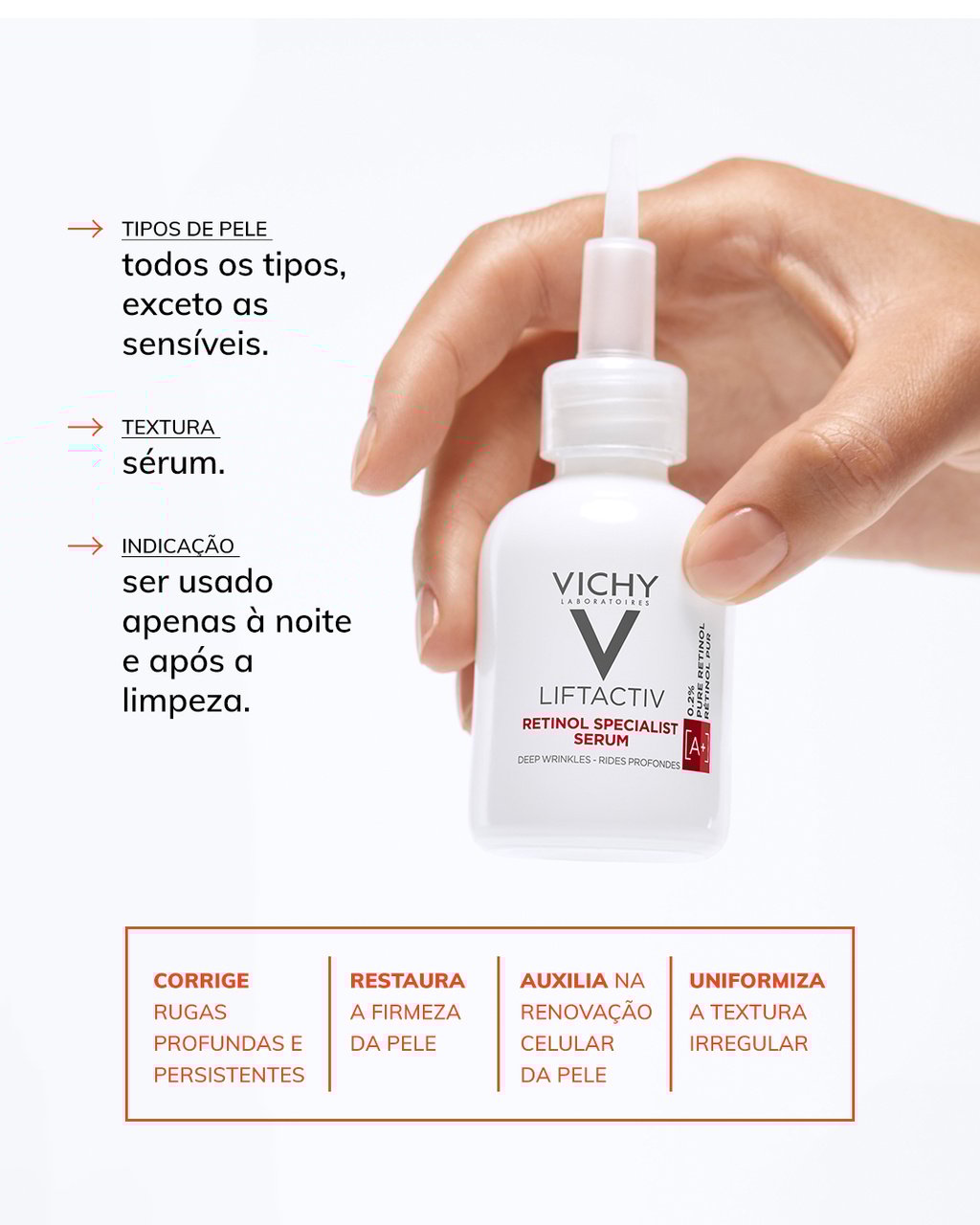 Sérum de retinol Liftactic da Vichy