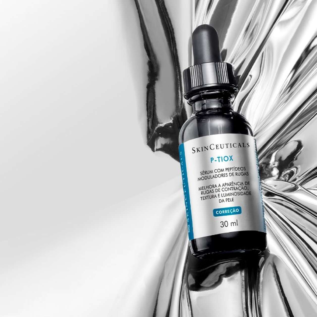 Sérum facial P-TIOX: novo anti-idade com neuropeptídeos