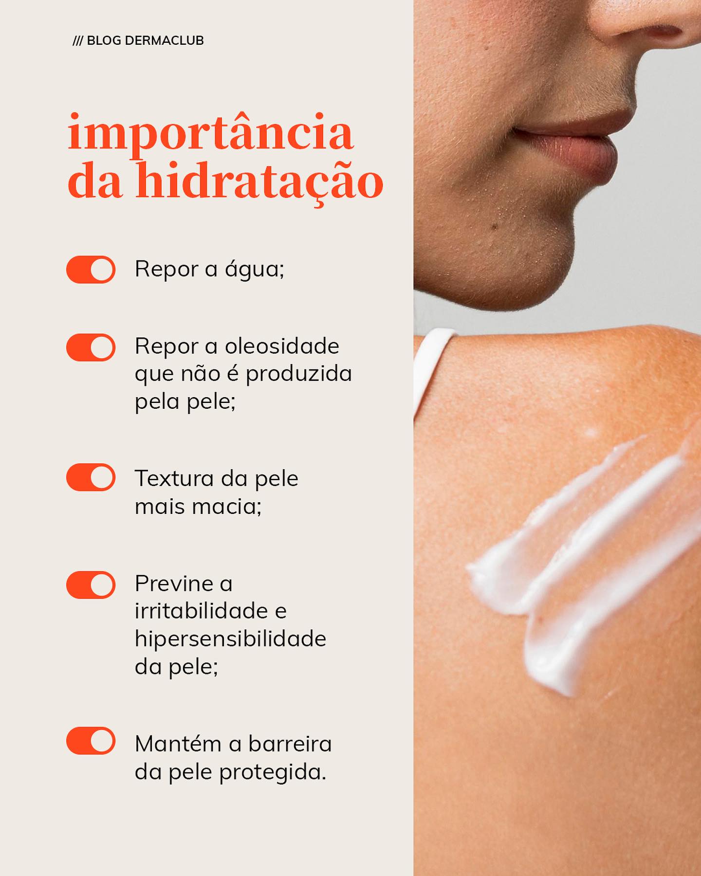 Importância da Hidratação