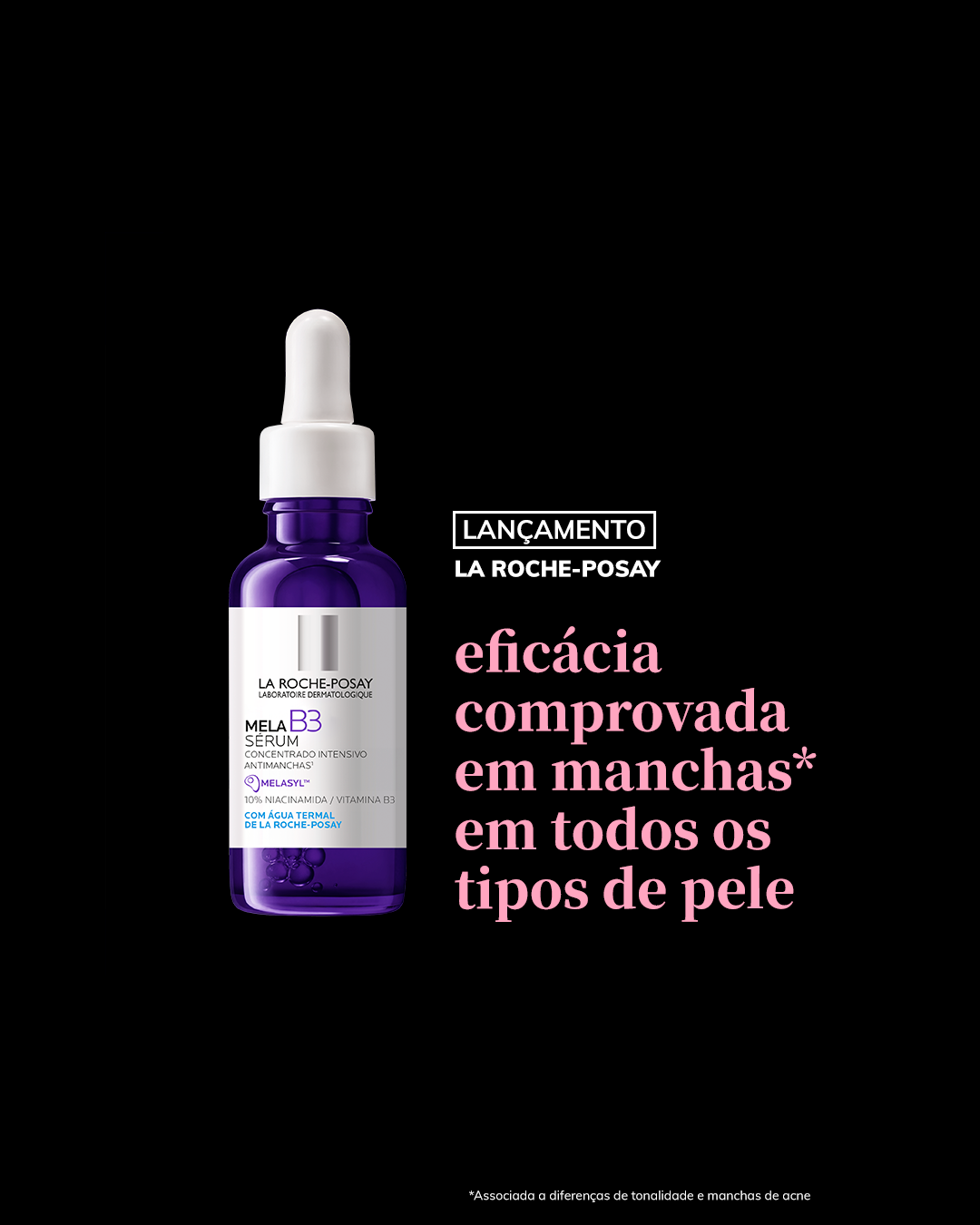 Sérum para manchas escuras Mela B3 da La Roche-Posay