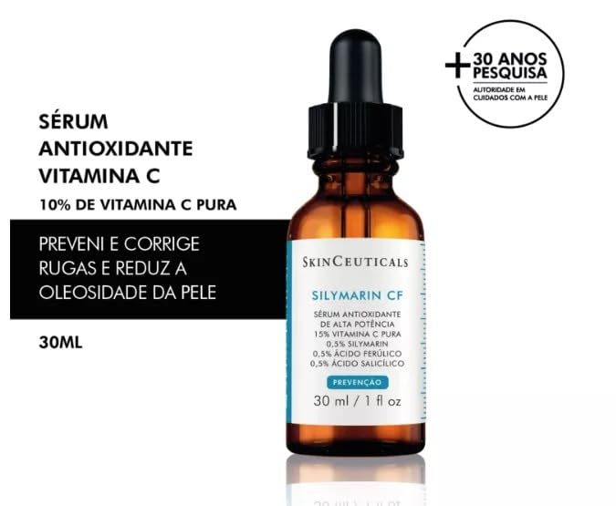 sérum de vitamina C da SkinCeuticals, Silymarin CF