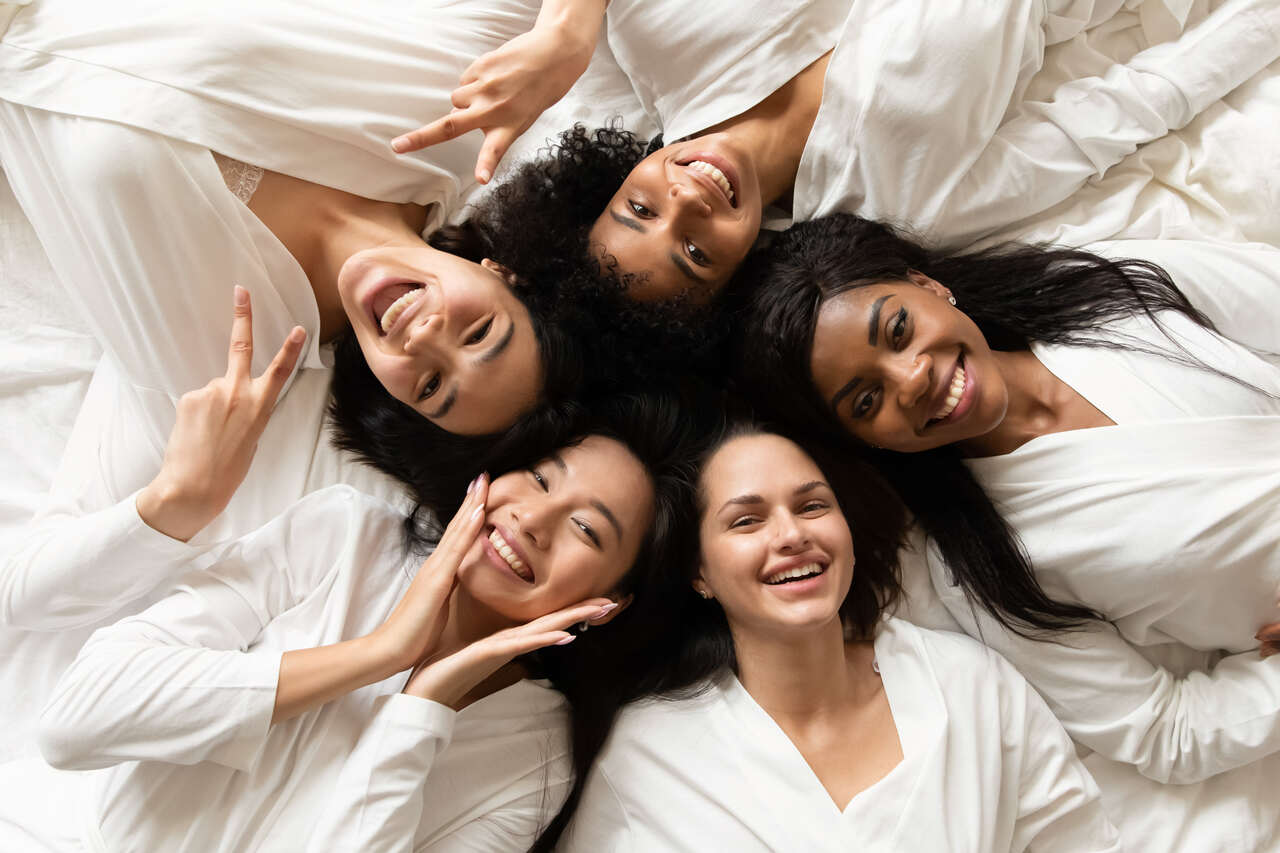 Mulheres que usam ácido salicílico