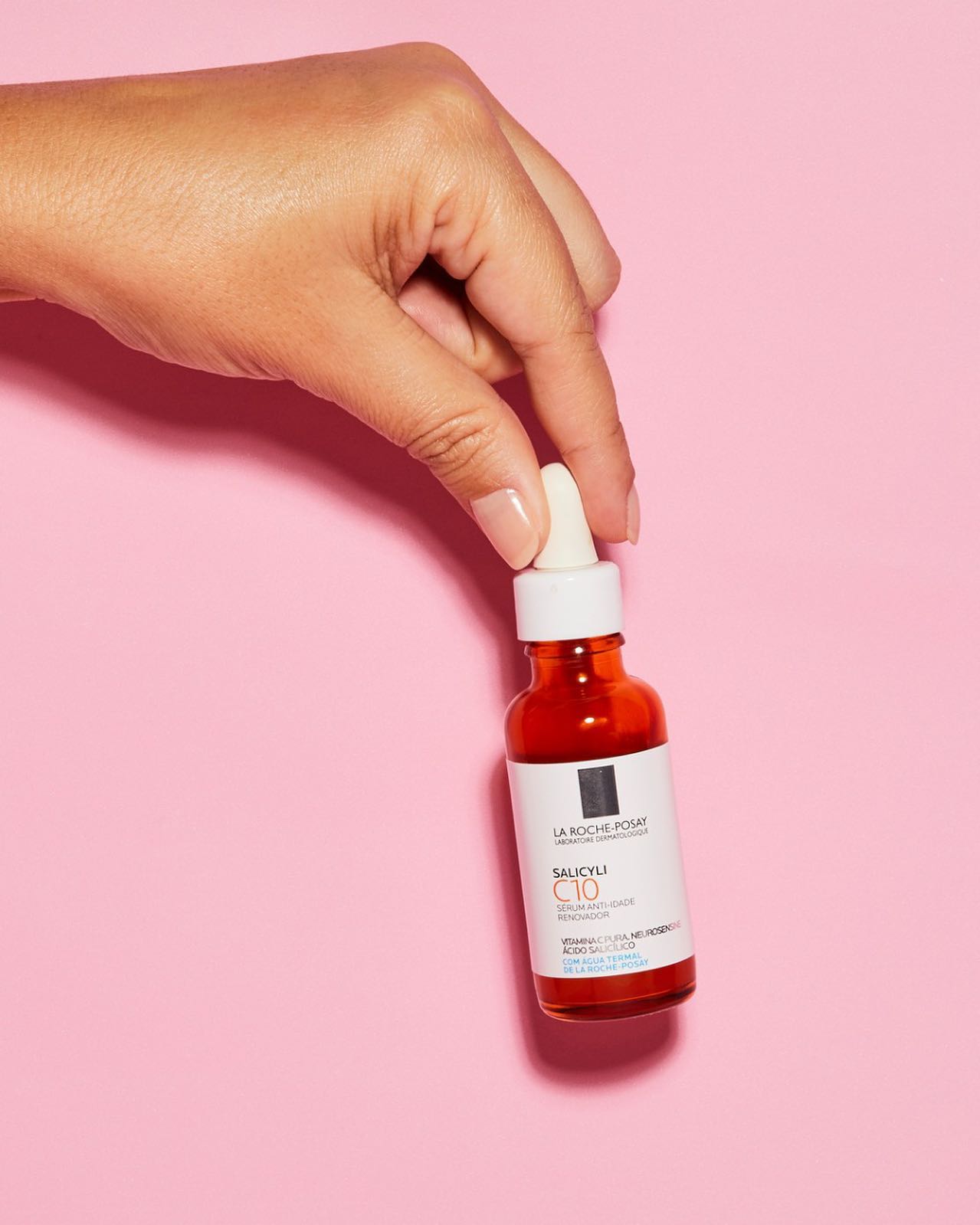 Sérum Pure Vitamin C10 da La Roche-Posay para peles oleosas