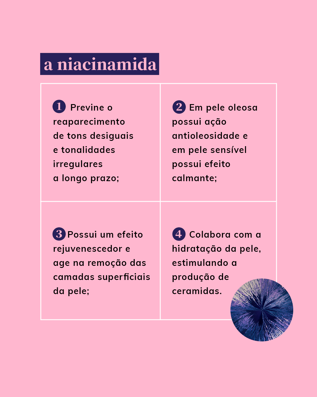 benefícios da niacinamida 